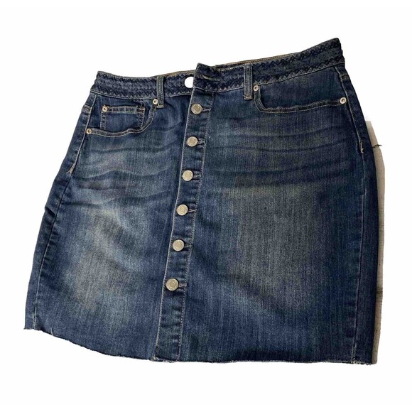 Maurices‎ Women's Button Fly Skirt Size 9/10 Juniors - Picture 1 of 4